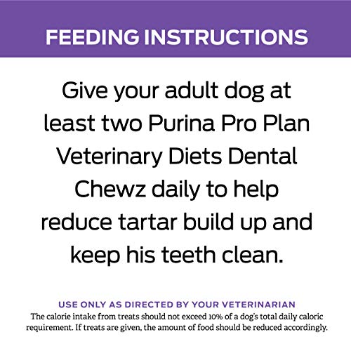 Purina Pro Plan Veterinary Diets Dental Chewz Dog Treats - 5 oz. Box