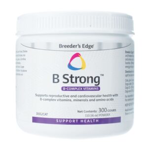 revival animal health breeder's edge b strong powder, b-complex vitamins- 300 gm