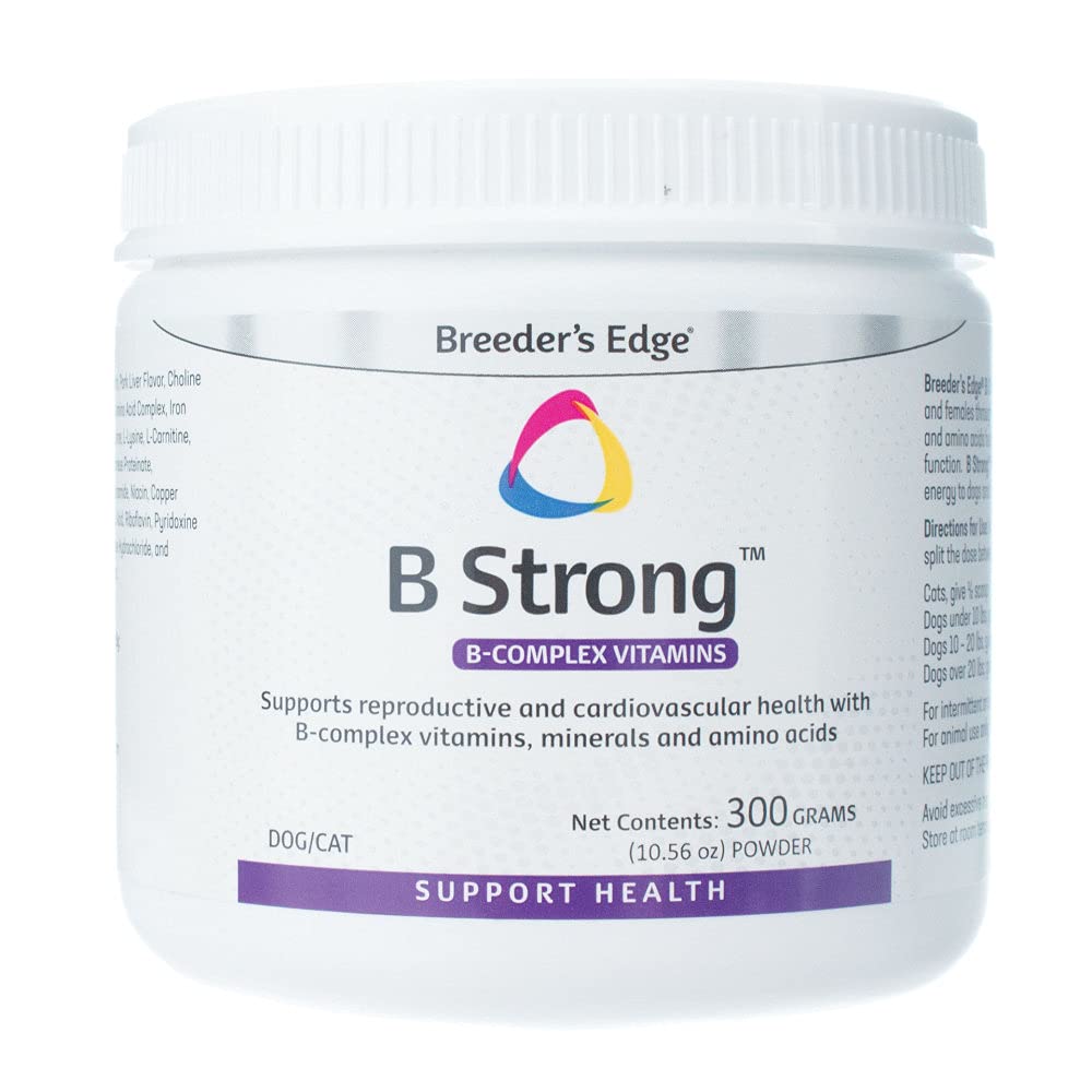 Revival Animal Health Breeder's Edge B Strong Powder, B-Complex Vitamins- 300 gm