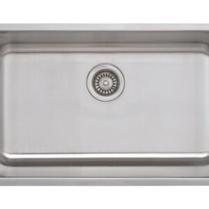 Wells Sinkware Stainless Steel Single Bowl Undermount Kitchen Sink 3018-9