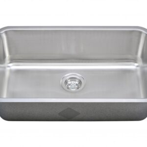 Wells Sinkware Stainless Steel Single Bowl Undermount Kitchen Sink 3018-9