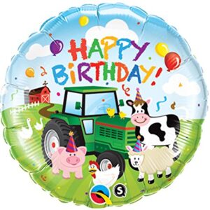 Tractor Birthday Party Balloons Decorations Farm Animal Cow John Deere Shower (MULTI, 1)