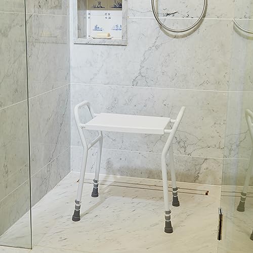 NRS Healthcare Shower Stool with Handles