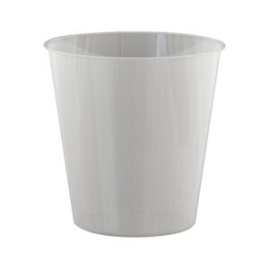 nu steel tgpl1h 8 quart plastic waste basket liner