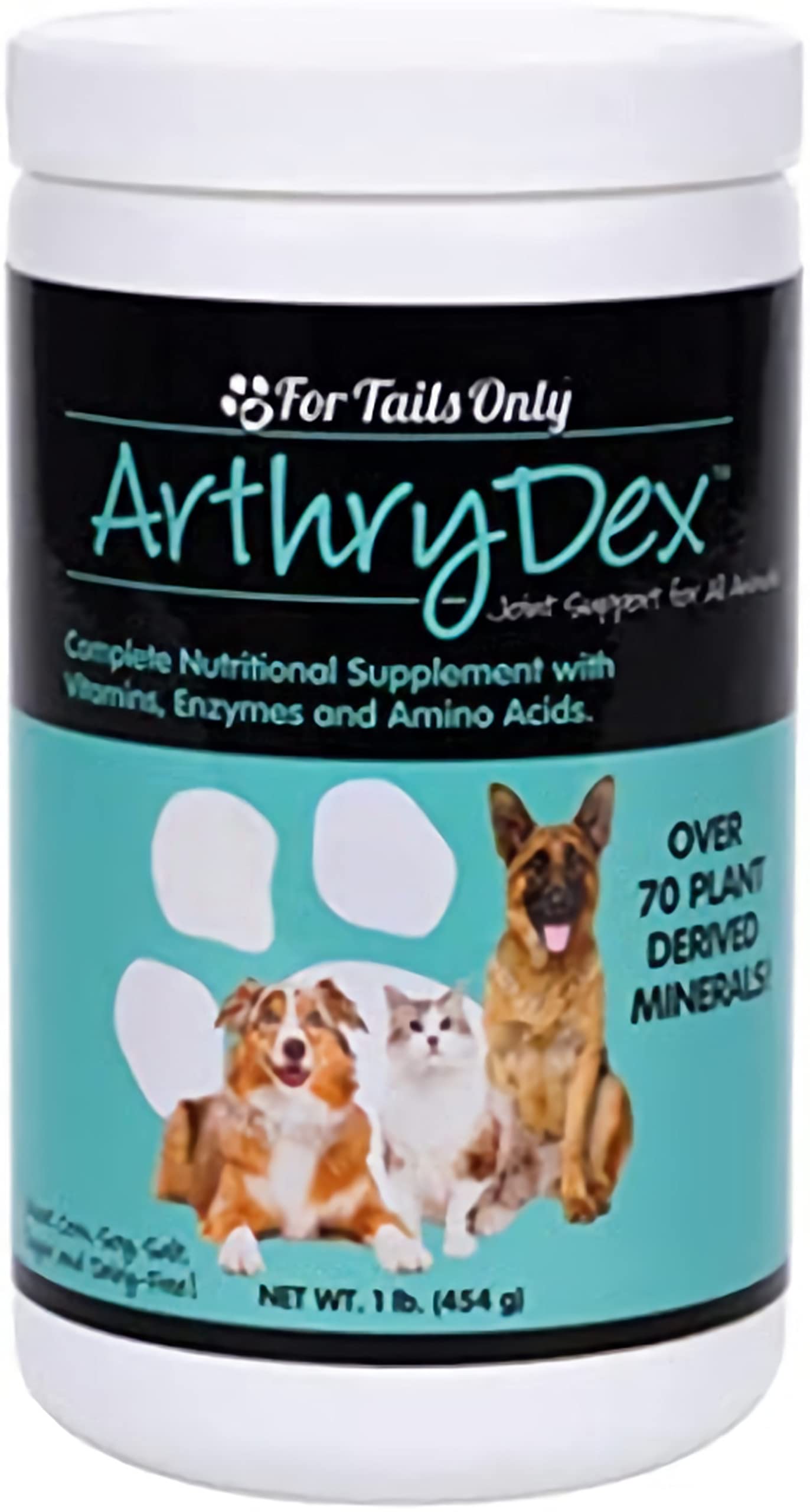 YOUNGEVITY Arthrydex Complete Nutritional Supplement | Vitamins Amino Acids Enzymes | Pets Healthy Bones & Joints -1 lb Canister