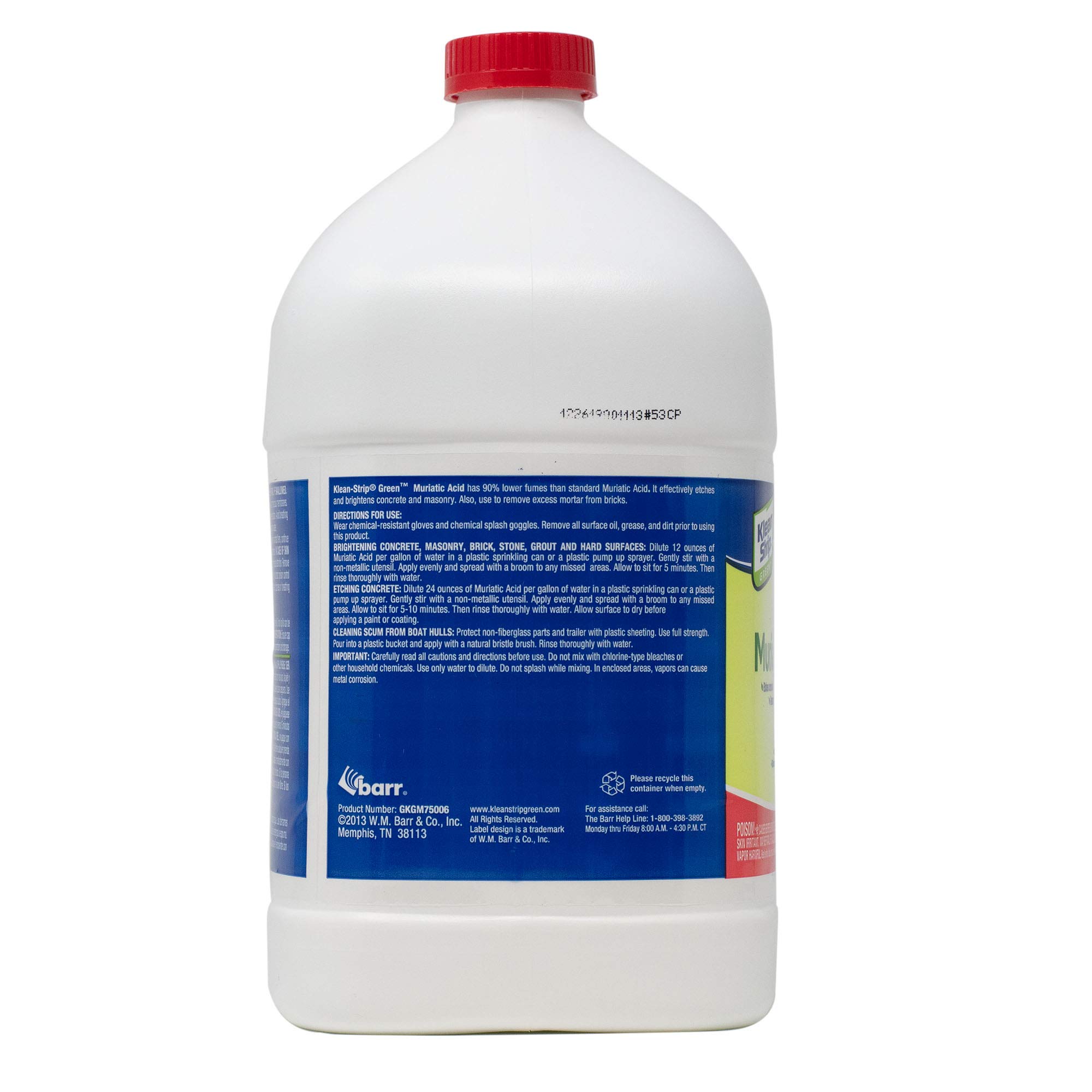 Klean-Strip Green GKGM75006 Safer Muriatic Acid 1Gal (Pack of 1)