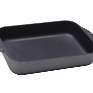 Swiss Diamond 14"x10.25" 5.5Qt Large Roasting Pan HD Nonstick Diamond Coated Aluminum Dishwasher/Oven Safe