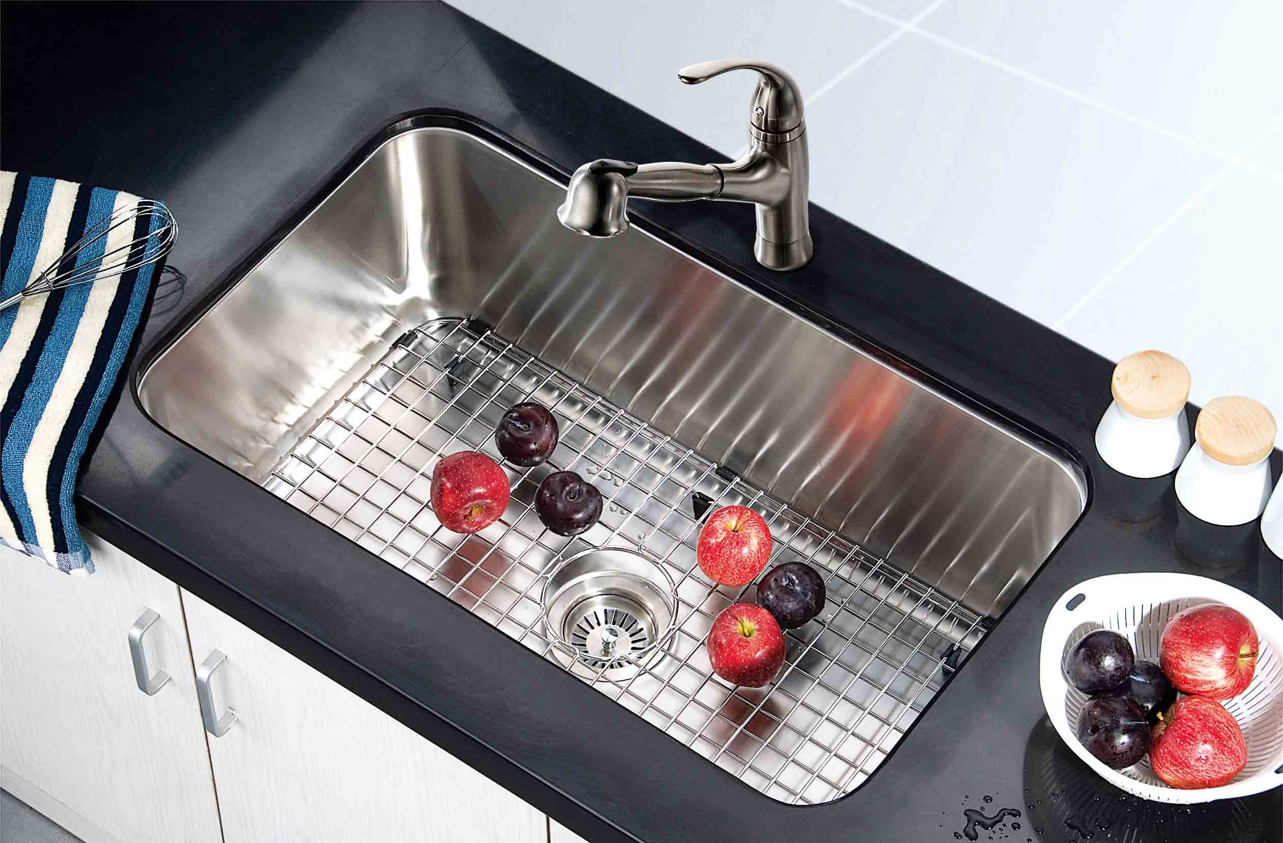 Dawn ASU106 Kitchen Sink, Polished Satin