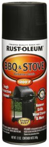 rust-oleum 249310 automotive bbq & stove spray paint, 12 oz, bbq black