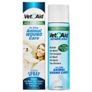 vet aid sea salt wound care spray, 4-ounce