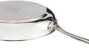 Cuisinart 12 Inch Skillet with Glass Cover, Chef's Classic Collection, 722-30G