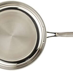 Cuisinart 12 Inch Skillet with Glass Cover, Chef's Classic Collection, 722-30G