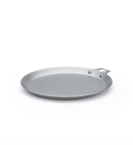 de buyer mineral b pancake frying pan with detachable element, 26 cm, silver