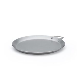 De Buyer Mineral B Pancake Frying Pan with Detachable Element, 26 cm, Silver