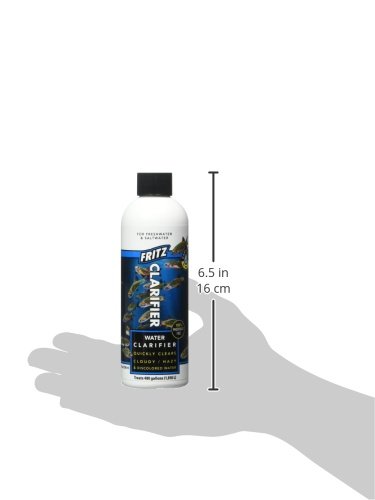 Fritz Aquatics 80176 Fritz Water Clarifier for Fresh and Salt Water Aquariums, 8-Ounce