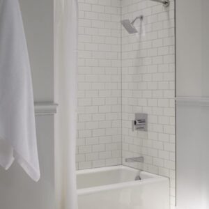 KOHLER Bellwether 60" x 30" alcove bath with integral apron and right-hand drain