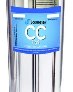 Solmetex Hg5 Collection Container Recycling, Amalgam Separator Filter.