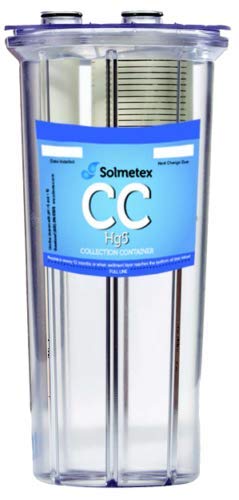 Solmetex Hg5 Collection Container Recycling, Amalgam Separator Filter.