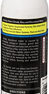 Fritz Aquatics 80176 Fritz Water Clarifier for Fresh and Salt Water Aquariums, 8-Ounce