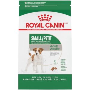 royal canin small breed adult dry dog food, 2.5 lb bag