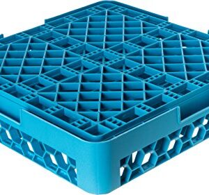 Carlisle FoodService Products RG3614 OptiClean 36 Compartment Glass Rack, 2.94" Compartments, Blue (Pack of 6)