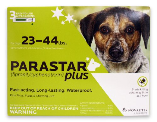 Parastar 3 Month Plus for Dogs Green (2344 lbs)