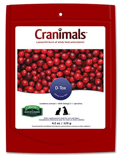 Cranimals D-Tox Supplement for Dogs, 4.2 oz