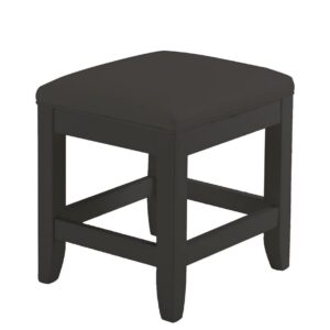 Home Styles Bedford Black Vanity Bench