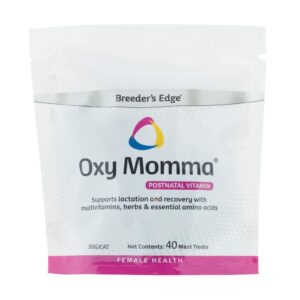 Revival Animal Health Breeder's Edge Oxy Momma- Nursing & Recovery Supplement- 40ct Meat Treats (Packaging May Vary)