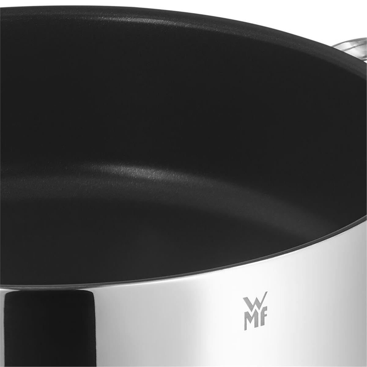 WMF 0761406380 Serving and Braising Pan with Glass Lid Diameter 28 cm