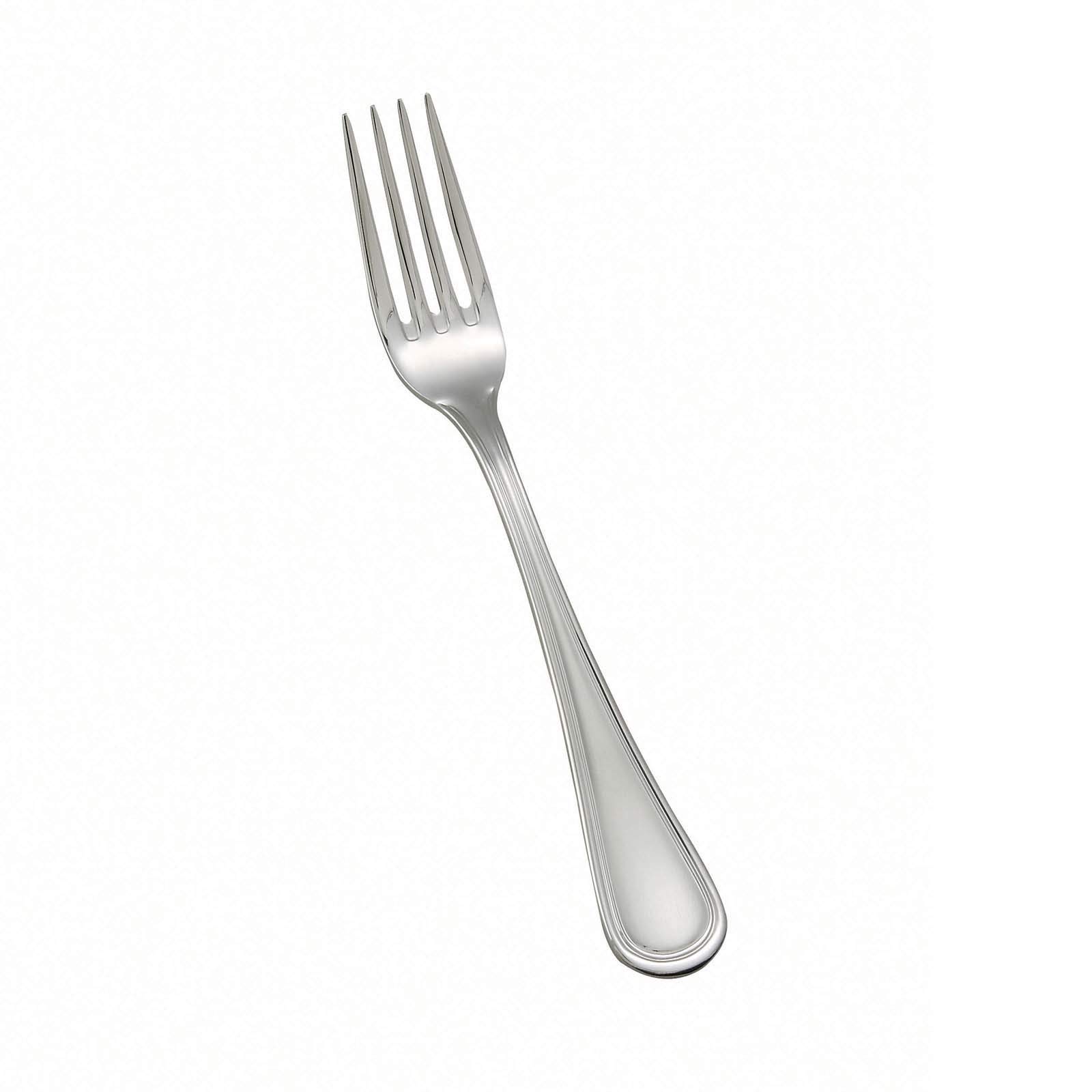 Winco Shangarila Stainless-Steel Salad Fork, Extra Heavyweight, 8" (12 Pack)