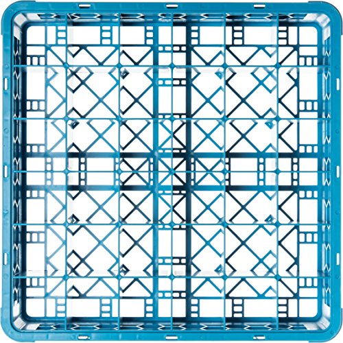 Carlisle FoodService Products RG3614 OptiClean 36 Compartment Glass Rack, 2.94" Compartments, Blue (Pack of 6)