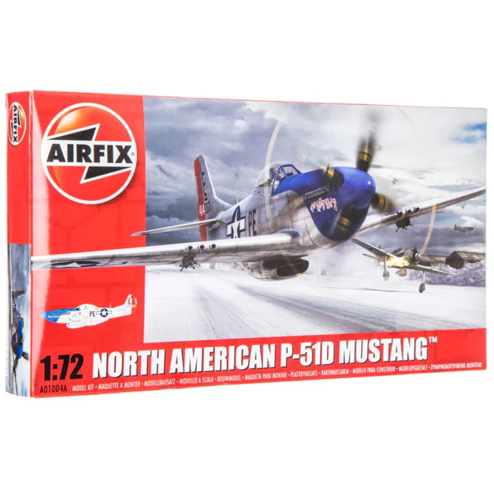 Airfix 1:72 North American P-51D Mustang (A01004)