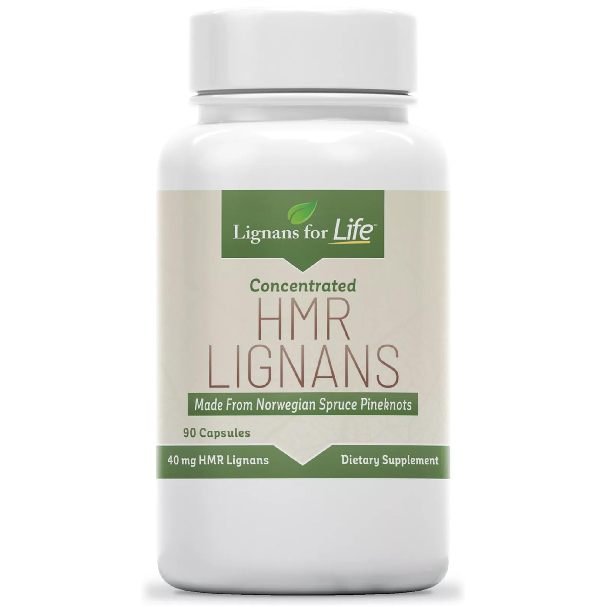 Lignans For Life HMR Lignans for Dogs, 40mg - 90 Capsules, Dog Vitamin for Healthy Pet | Natural Dog Vitamin | Dog Wellness Supplement | Pet Vitamin | Dog Nutritional Supplement - 90 Capsules