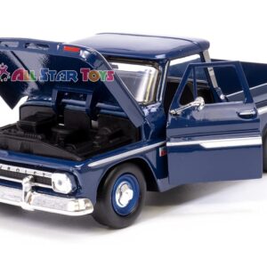 1966 Chevy C10 Fleetside Pickup 1/24 Dark Blue