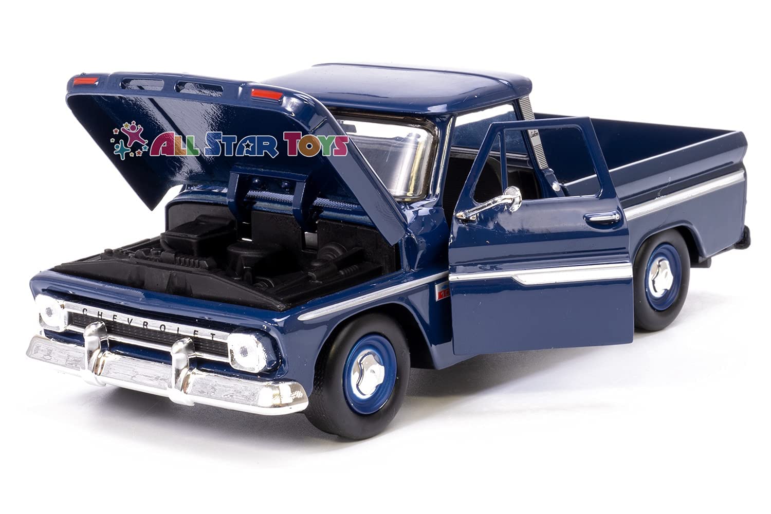 1966 Chevy C10 Fleetside Pickup 1/24 Dark Blue