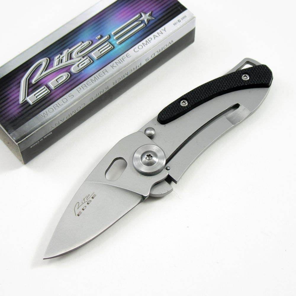 Rite Edge Silver Dollar Folder Knife