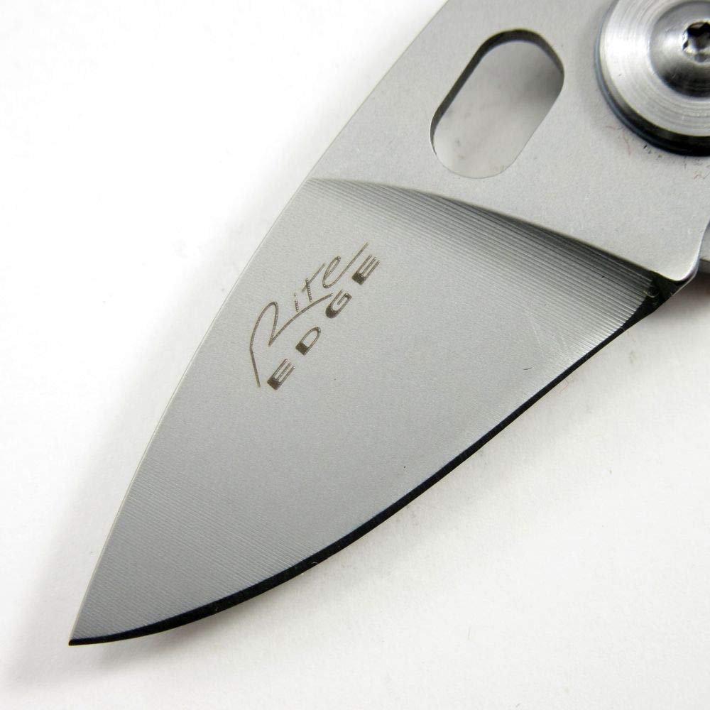 Rite Edge Silver Dollar Folder Knife