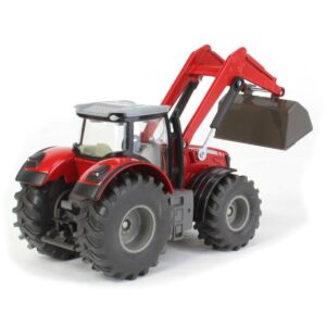 Siku 1985 Farmer Massey Ferguson with Front Loader, Red