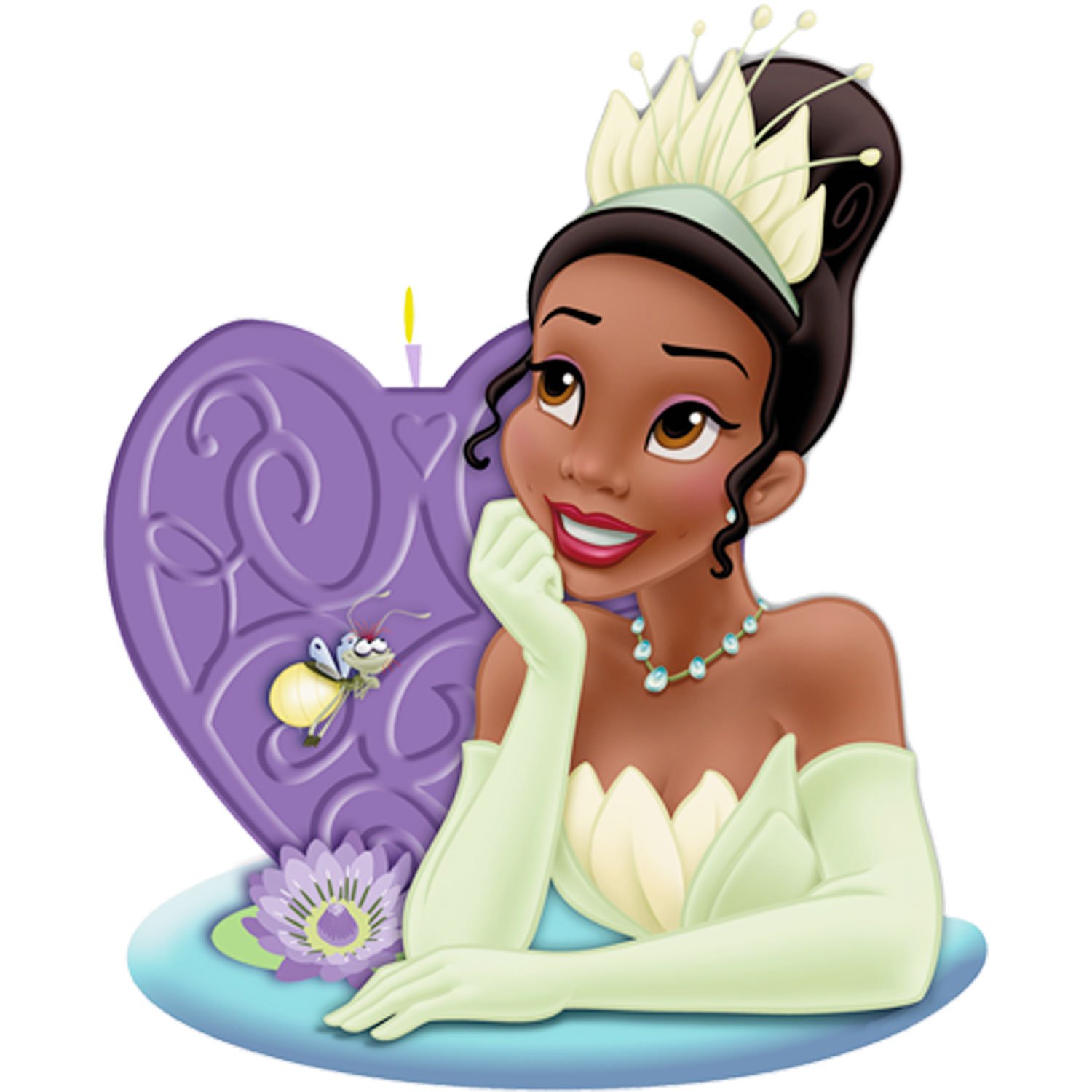 Princess and the Frog Molded Candle (1)