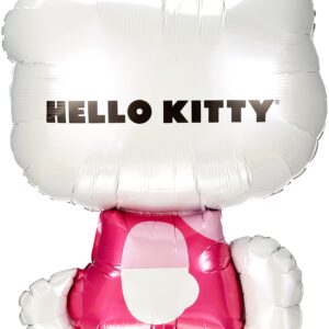 Anagram International Hello Kitty Shop Side Pose Party Balloon, 27", Multicolour