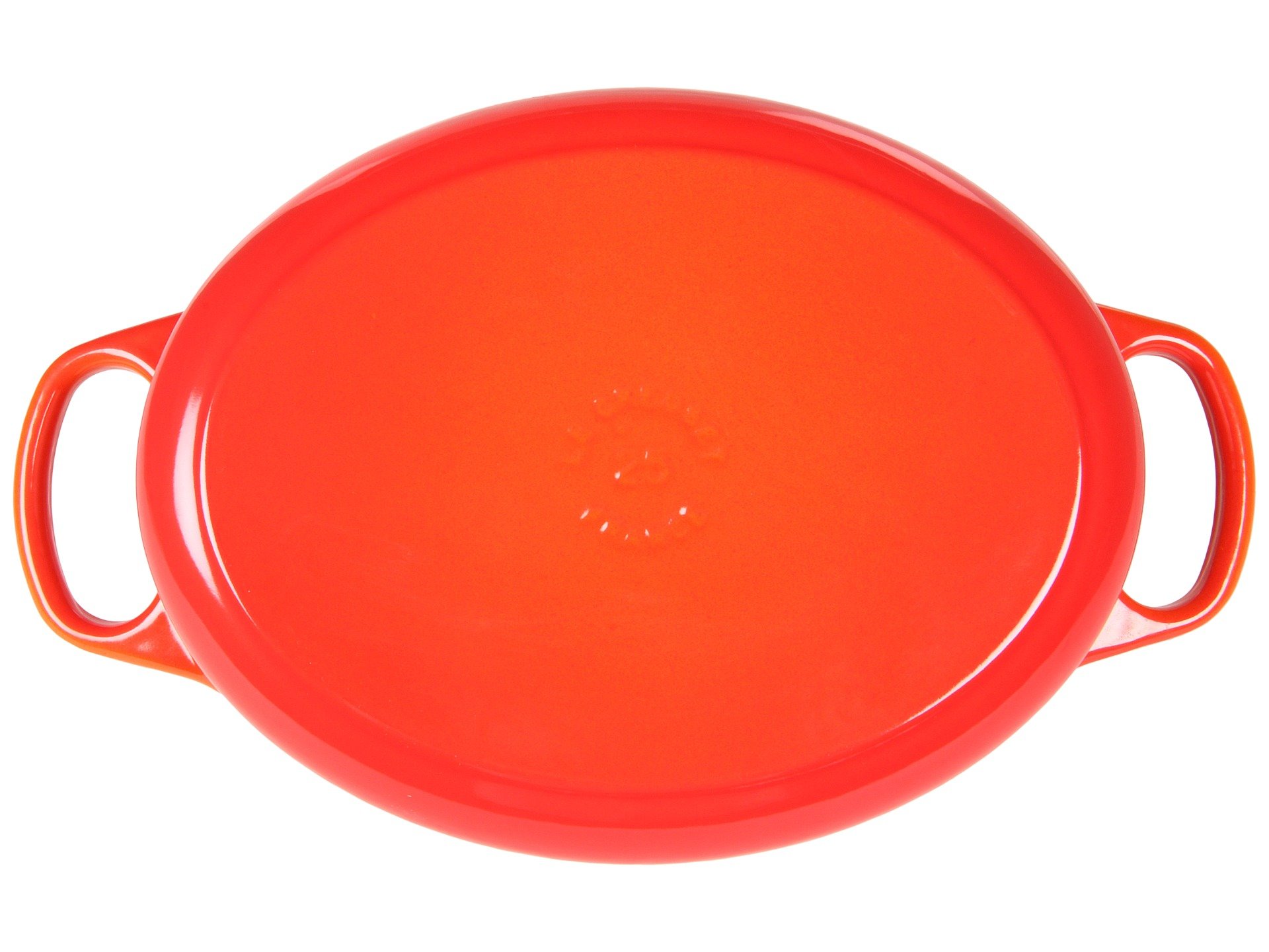 Le Creuset Enameled Cast Iron Signature Oval Dutch Oven, 3.5 qt., Flame