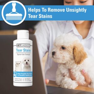 Vet Classics Tear Stain Topical Remover Liquid (4 oz)