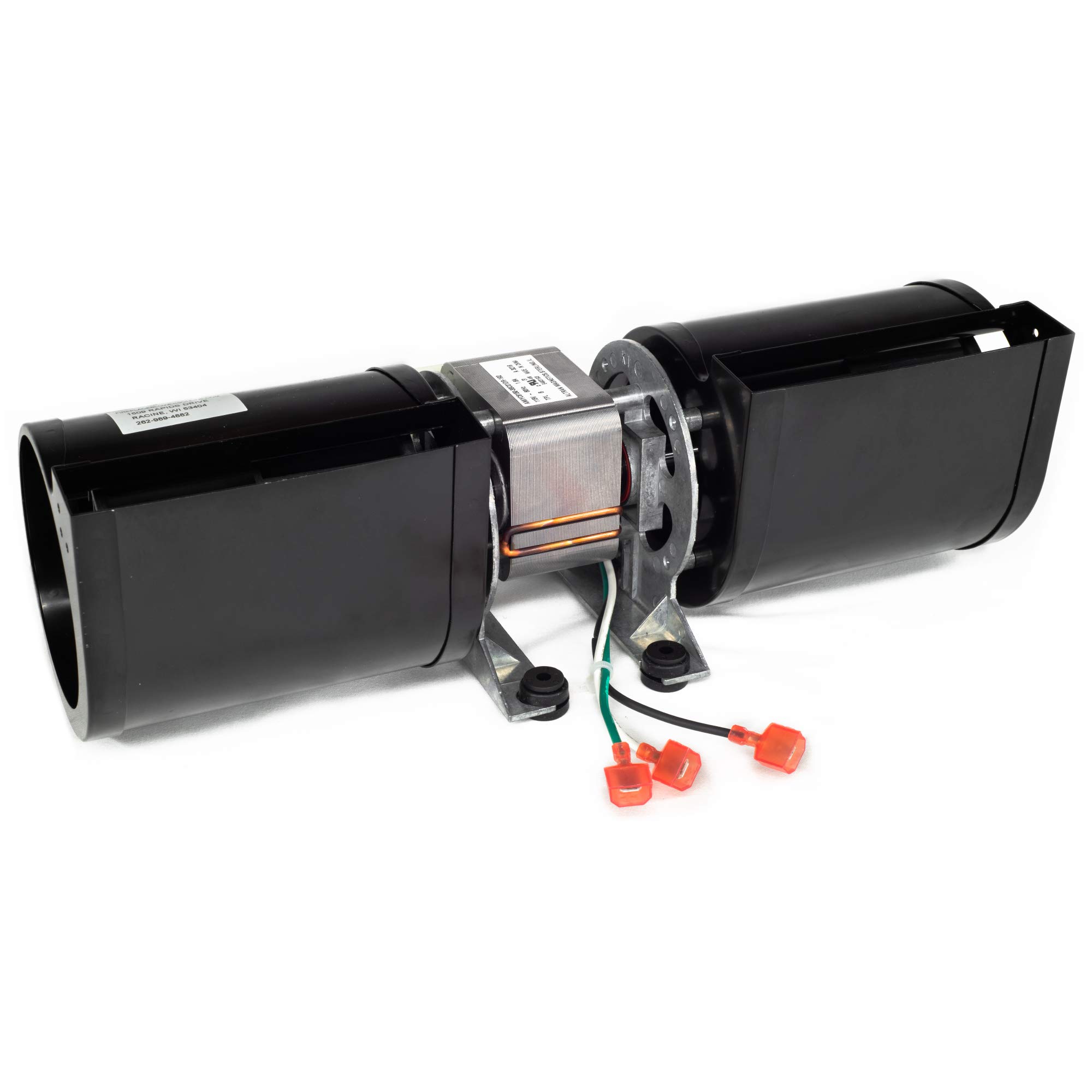 FireplaceBlowersOnline GFK-160 Fireplace Blower Kit for Heat N Glo, Hearth and Home, Quadra Fire, GTI, Fasco, Regency, Royal, Jakel, Nordica, Rotom | Ball Bearing, Quiet, High Air Flow