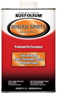 rust-oleum automotive 253351 32-ounce low voc mineral spirits quart