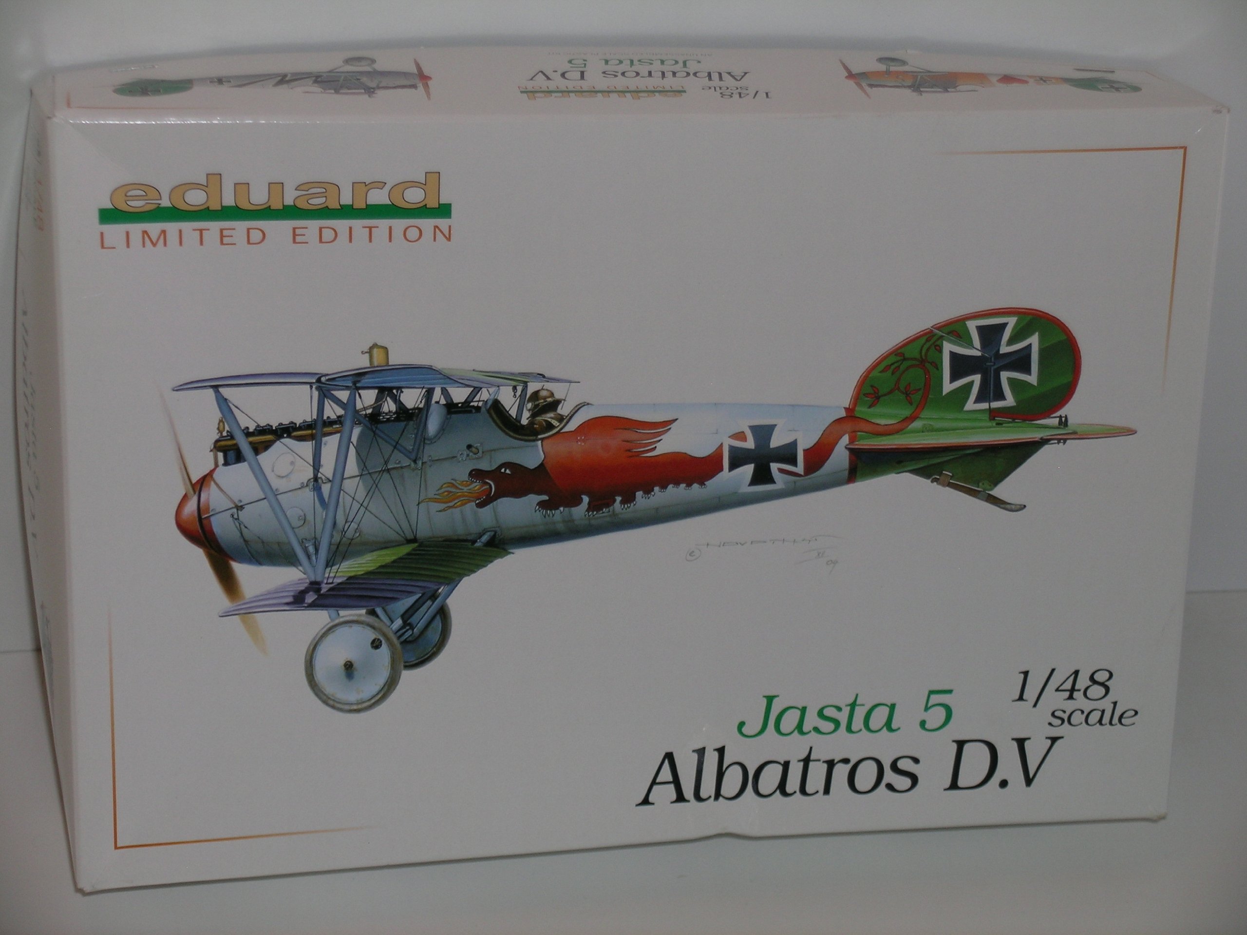 Eduard Limited Edition "German WW I Albatros D.V Jasta 5" Plastic Model Kit