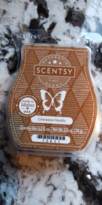 cinnamon vanilla scentsy bar