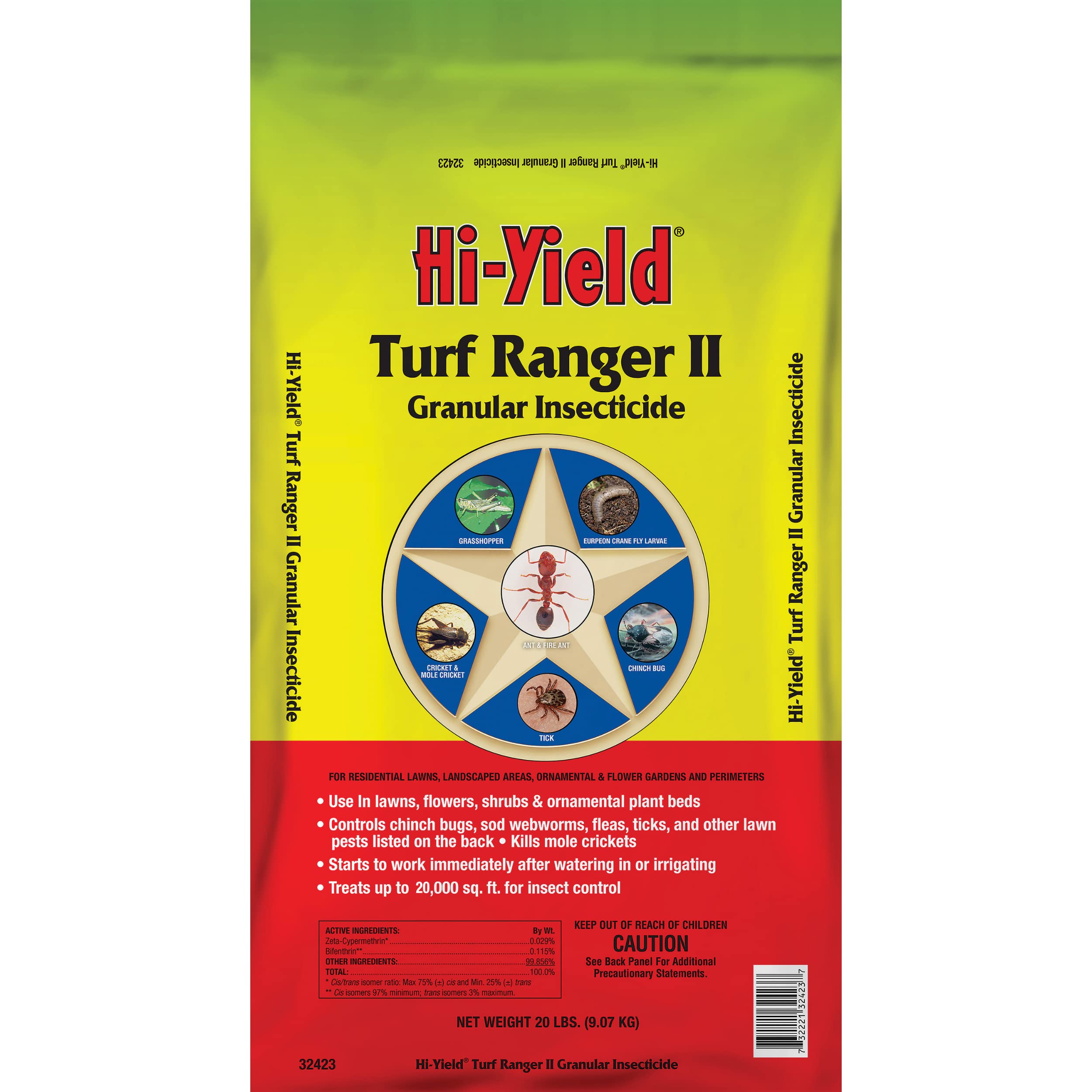 Hi-Yield (32423) Turf Ranger II Granular Insecticide (20 lb.)