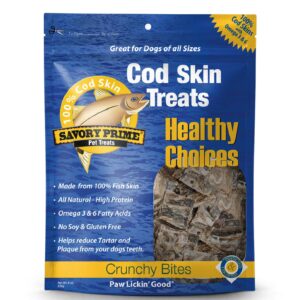 Savory Prime Cod Skin Crunchy Bites, 8-Ounce