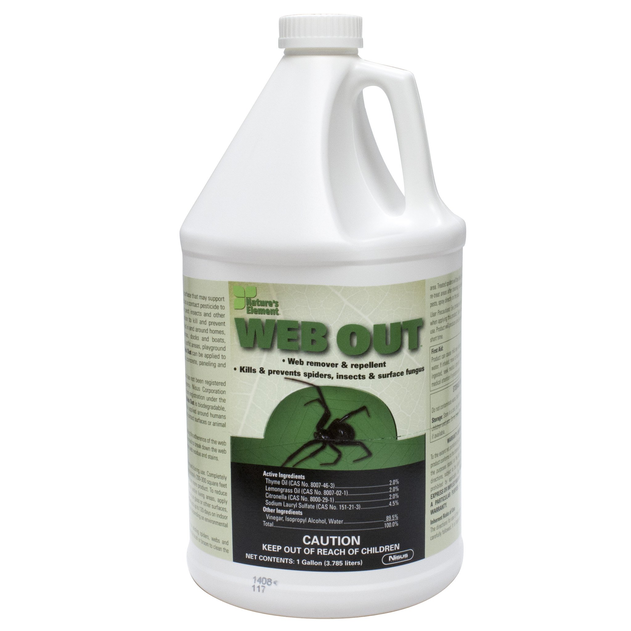 Nisus Corp. 800471 128oz Web Out, Clear, 1_Gallon